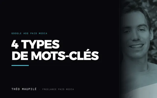 Comment j'utilise 4 types de mots-clés pour transformer les recherches en clients sur Google Ads