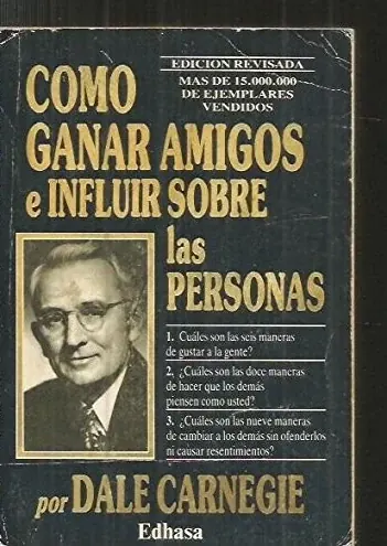 Couverture de Cómo ganar amigos e influir sobre las personas, Dale Carnegie