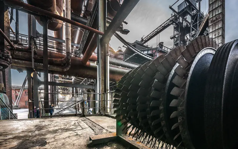 Machines d'une usine industrielle